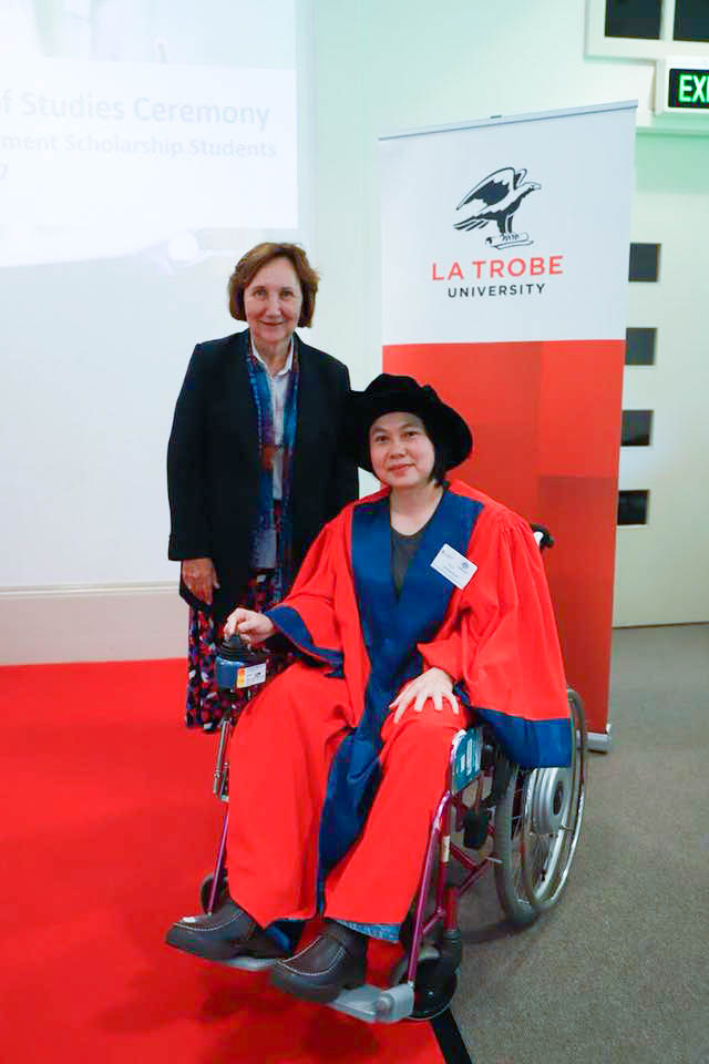 dr20vo20thi20hoang20yen20and20her20mentor20at20la20trobe20university Dr Vo Thi Hoang Yen and her mentor at La Trobe University