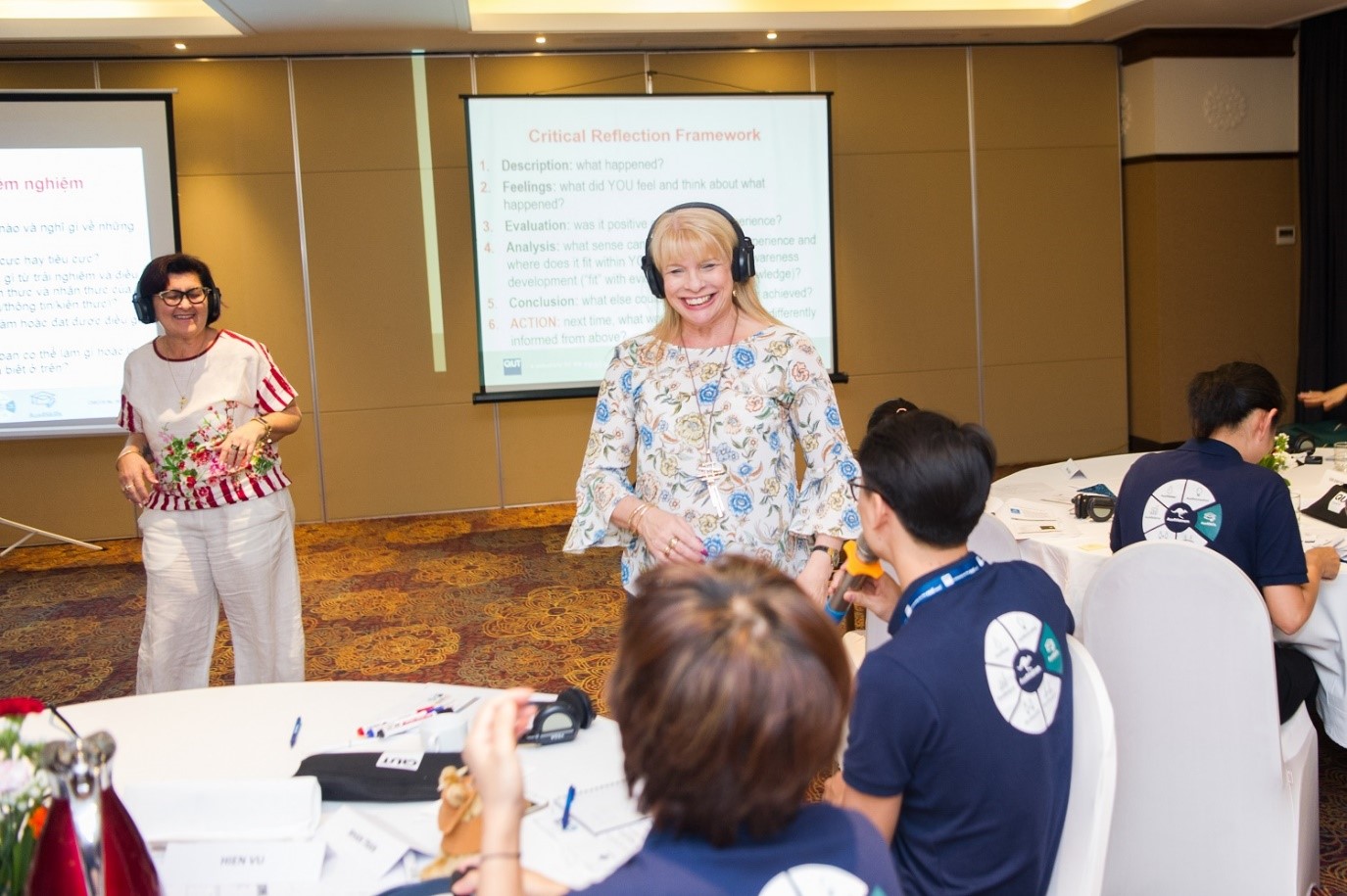 learning20session20was20led20by20two20australian20experts201 Learning session was led by two Australian experts - Dr Julie King and Dr Niki Edwards from Queensland University of Technology (QUT)