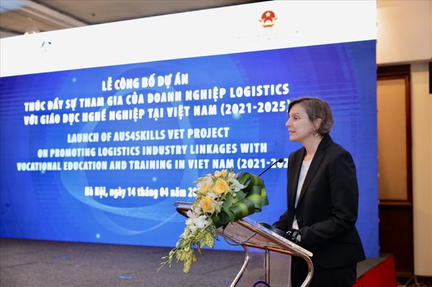 Ms. Bridget Collier, Acting Deputy Ambassador of Australia to Vietnam.