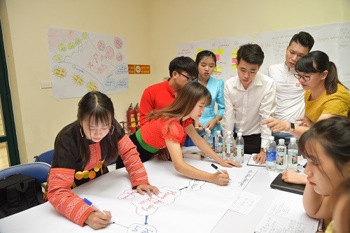 students20focused20on20group20discussion20and20presentation