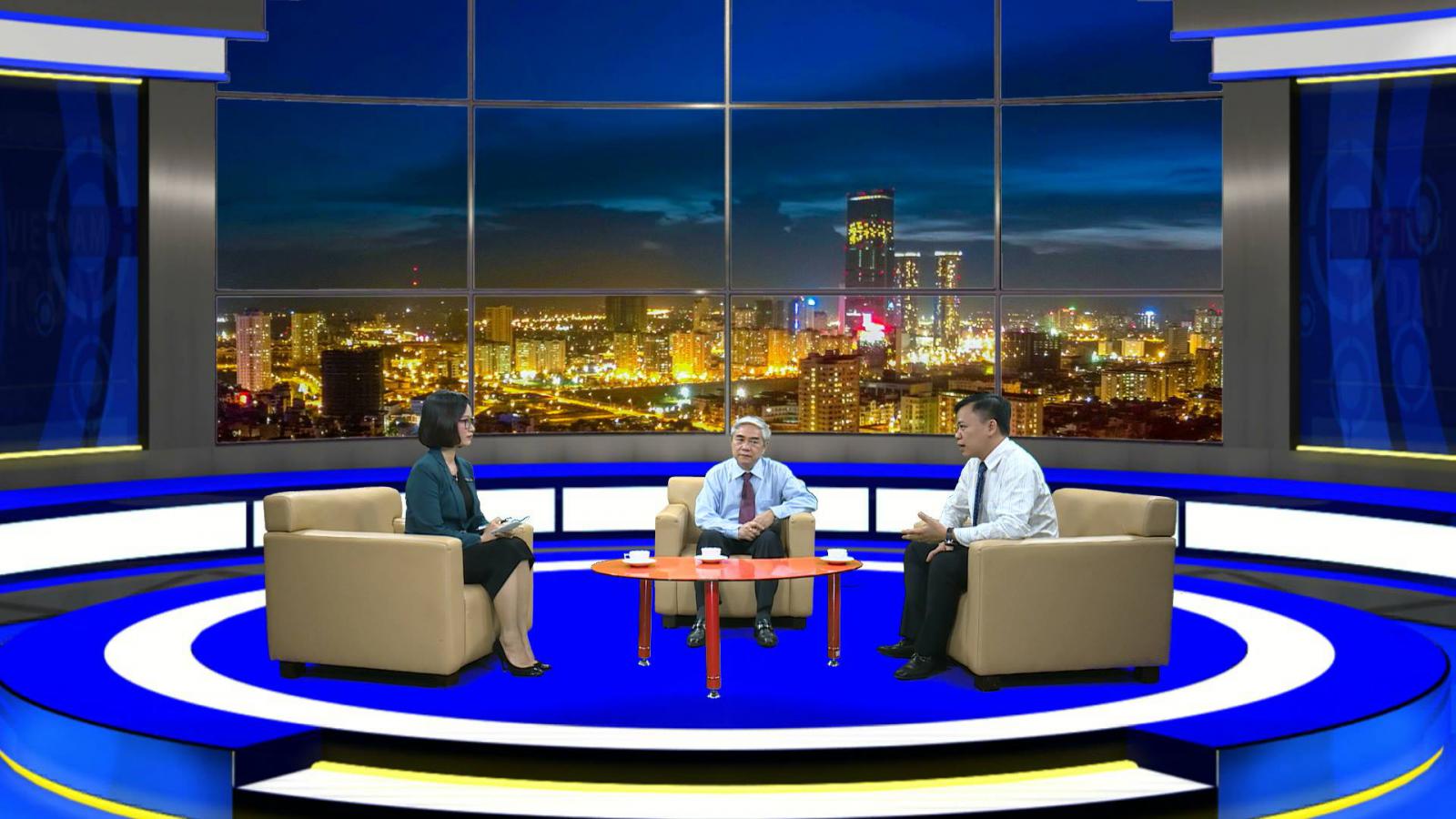 trung20in20a20television20talk20with20minister20of20science20and20technology20mr_20nguyen20quan Trung in a television talk with Minister of Science and Technology, Mr. Nguyen Quan